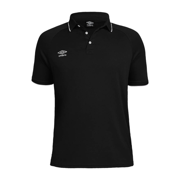 Polo Umbro Torch Negro Junior