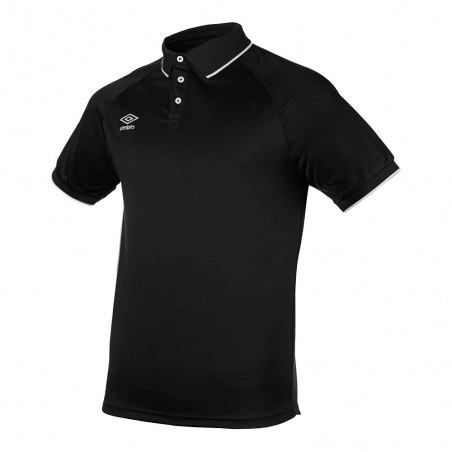 Polo Umbro Torch Negro Junior