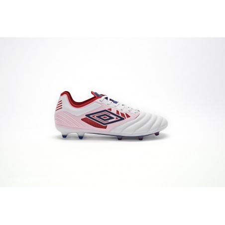 Bota de Fútbol Umbro Tocco IV League FG - JNR - Bit Of Blue / Estate Blue / Rococco Red