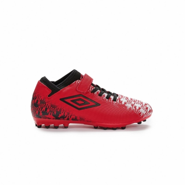 Bota de Fútbol Umbro Formation AG - Velcro - JNR - Red /...