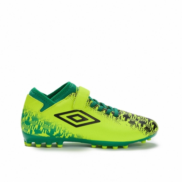 Bota de Fútbol Umbro Formation AG - Velcro - JNR - Yellow...