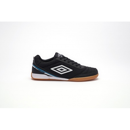 Zapatilla De Fútbol Umbro Sala Street II Black / White / Atomic Blue