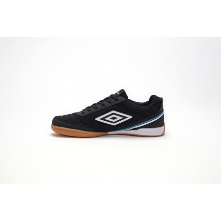 Zapatilla De Fútbol Umbro Sala Street II Black / White / Atomic Blue
