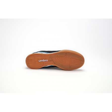 Zapatilla De Fútbol Umbro Sala Street II Black / White / Atomic Blue