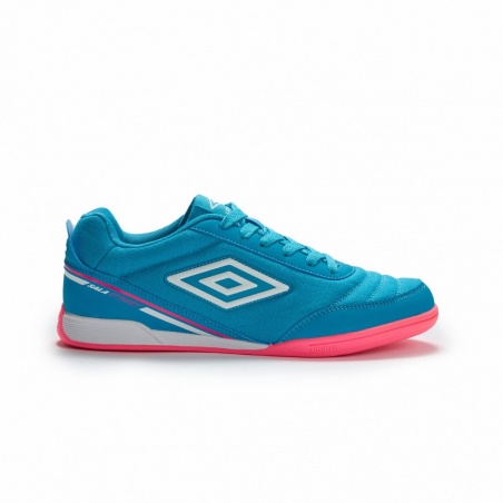 Zapatilla de Fútbol Sala Umbro Sala Street II Atomic Blue / White / Pink Glow