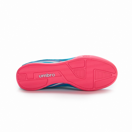 Zapatilla de Fútbol Sala Umbro Sala Street II Atomic Blue / White / Pink Glow