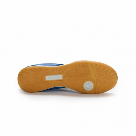 Zapatilla de Fútbol Sala Umbro Sala Pulse White / TW Royal / Super Sonic