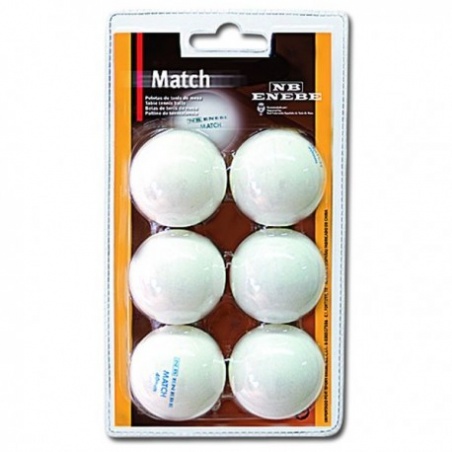Pelota Ping Pong Enebe Match Blanco
