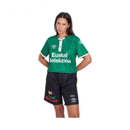 Polo  Euskal Selekzioa Umbro Mujer Verde