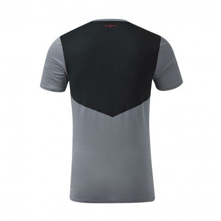 Camiseta Umbro England Rugby 24-25 Gym Tee (O2) Folkstone Gray / Black / Equestrian Red