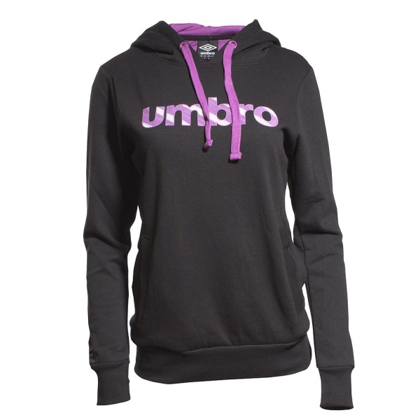 Sudadera Con Capucha Logo Umbro Negra