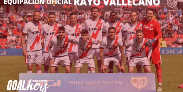 Las camisetas oficiales del Rayo Vallecano disponibles en Goalkers