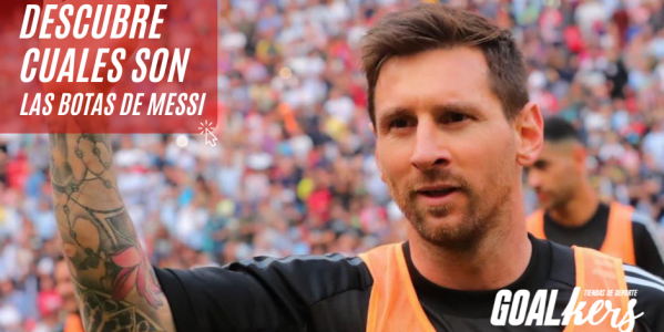 Descubre cuáles son las botas de Messi